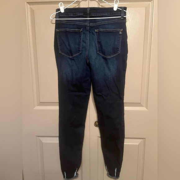 Maurices Blue Hugh Rise Skinny Jeans Classic Fit - Picture 2 of 5